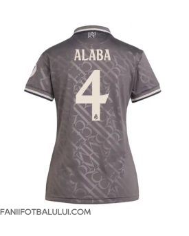 Real Madrid David Alaba #4 Tricou Fotbal Replică 2024-25 Femei Treilea